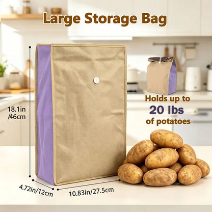 Reusable Self-Sealing Resealable Zipper Bags for Fresh Veg Storage - Breathable