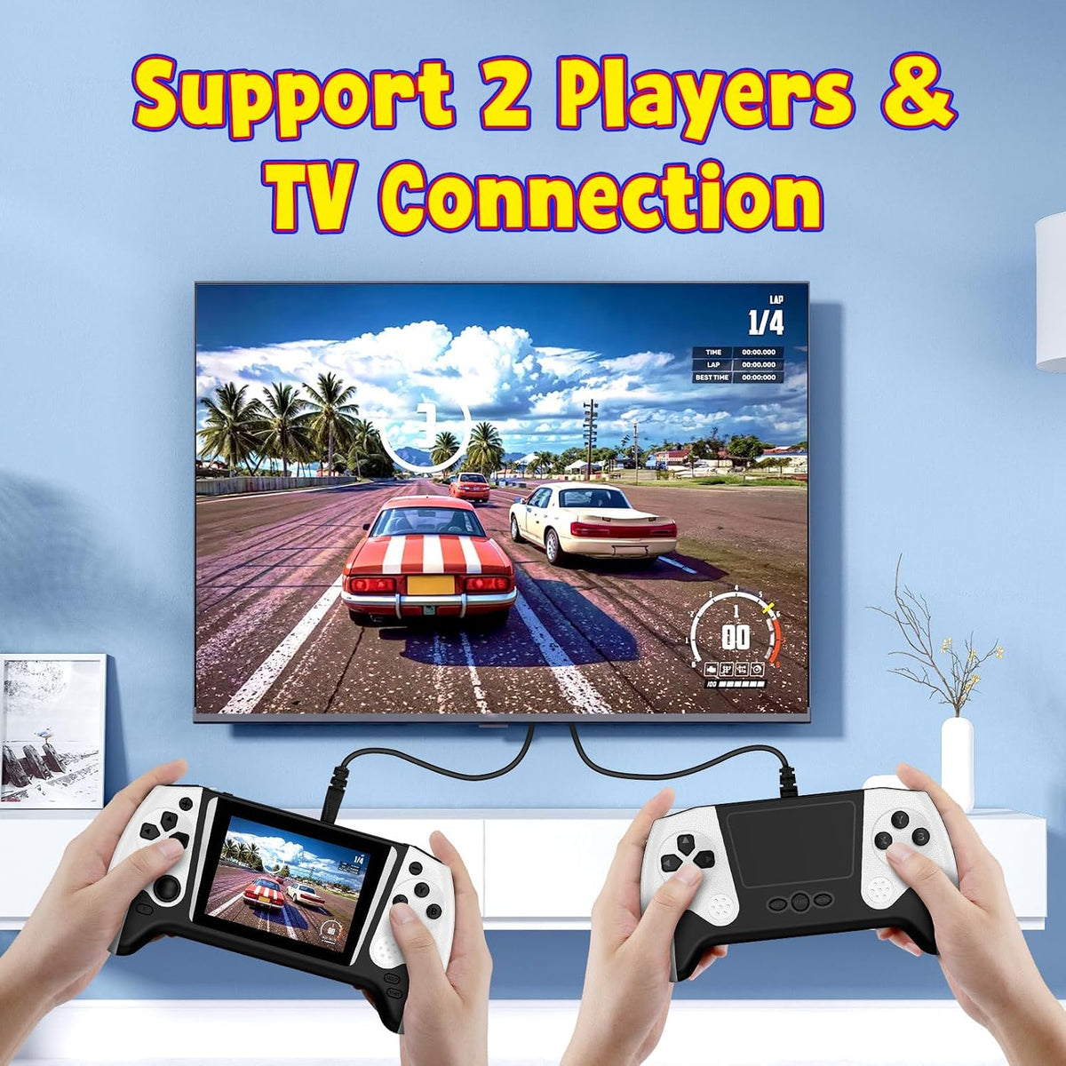 Portable Retro Video Handheld Games Console 500 Game Library