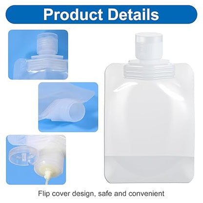 20PCS Leak Proof Travel Fluid Makeup Packing Bag