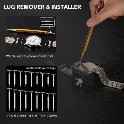 Watch Link Removal Kit, Watch Repair Tool Kit