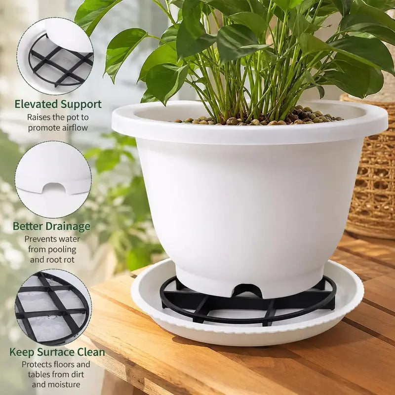6PCS Plant Tray Stand