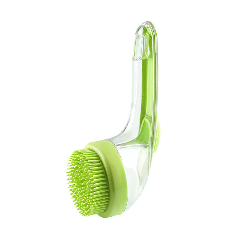 2026 New 2 in 1 Pet Bath & Grooming Brush with built-in soap dispenser for easy cleaning