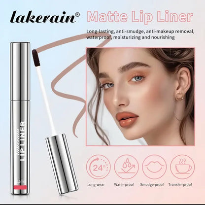 4Pcs Peel off Lip Liner Stain, Lip Gloss Lip Tint Set