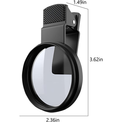 CPL Polarizing Filter Lens for Smartphone Camera 52mm