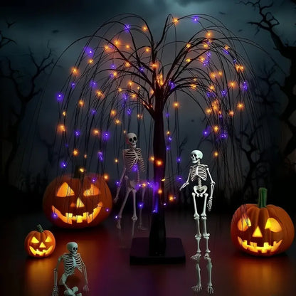 LED Halloween willow tree light