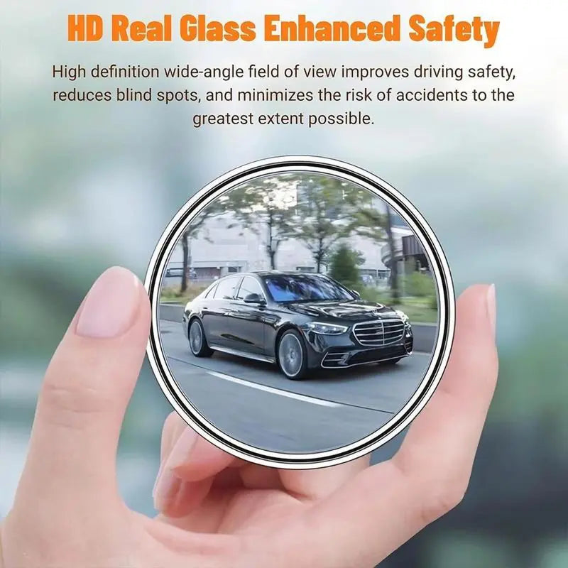 2Counts Safety driving mirror,Car Blind Spot Mirror
