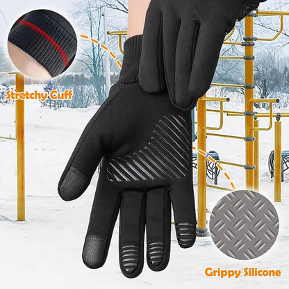 Unisex Cotton-Poly Winter Touchscreen Gloves