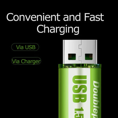 USB rechargeable li-ion battery