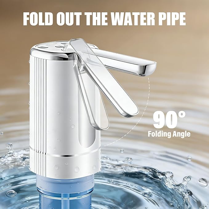 Foldable water bottle pump Enjoy smart & Effortless dispensing
