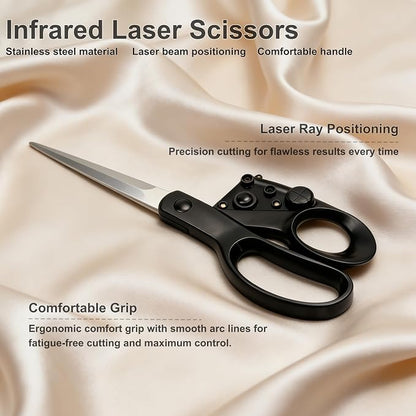 Professional Laser Guided Scissors for Fabric & Paper