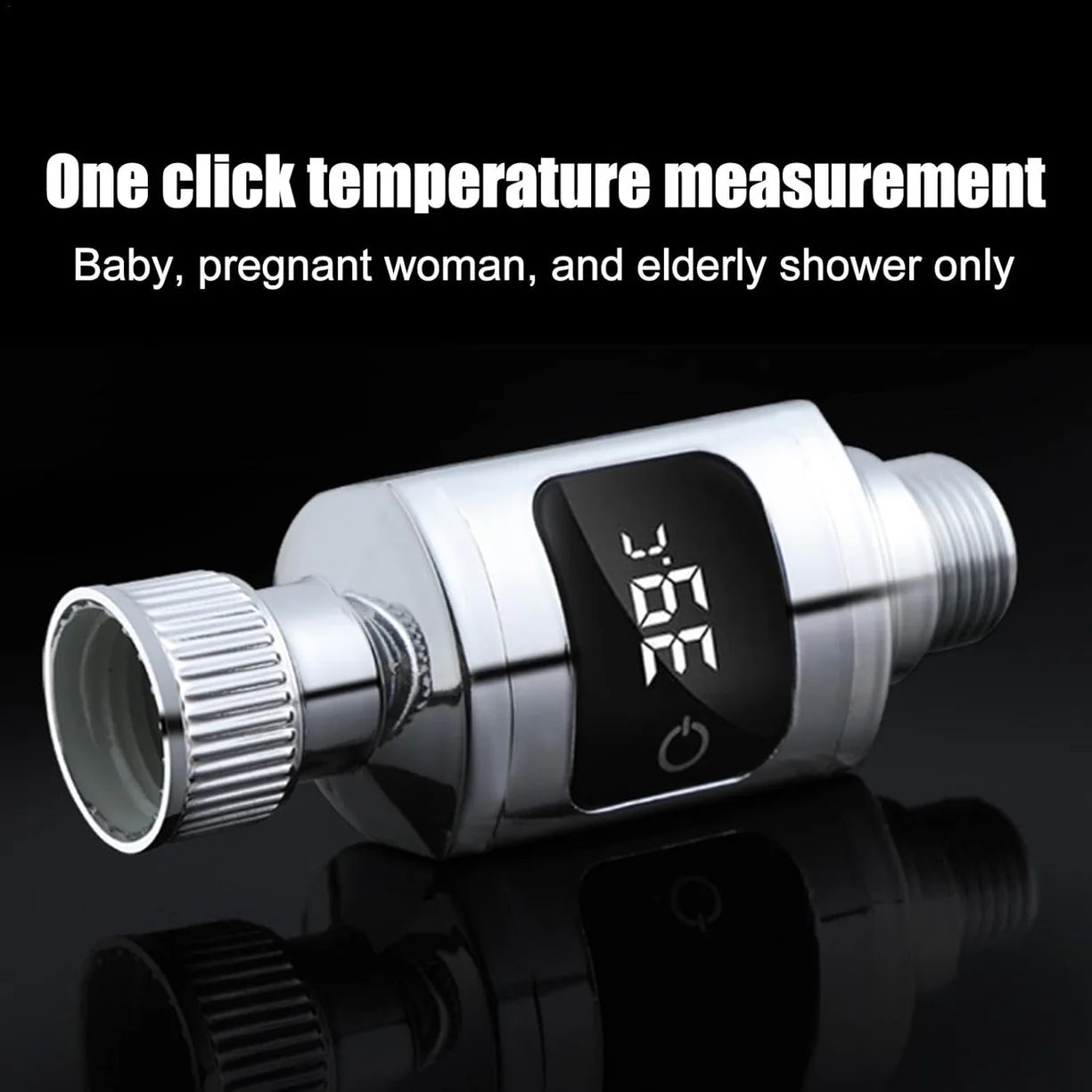 Shower Thermometer LED Digital Display Waterproof Electronic Faucet