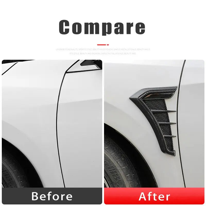 2 PCS Car Side Vent Trim
