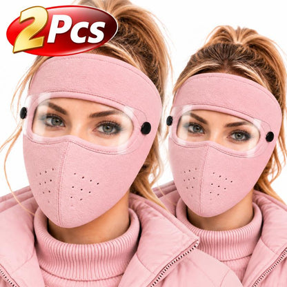 2PCS Unisex Outdoor Cycling Dust-Proof and Breathable Protective Face Mask