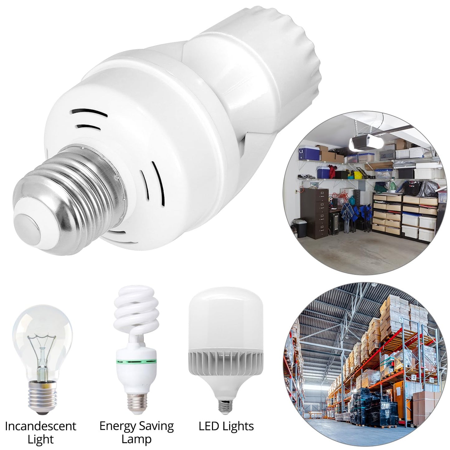 Motion Sensor Light Socket Adapter