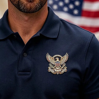 250th Anniversary Diamond-Set Eagle Brooch