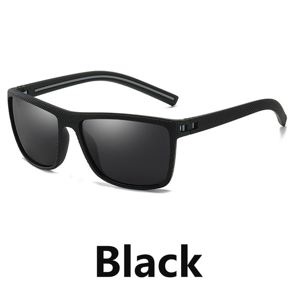 Square Polarized Golf Sunglasses for Men UV Protection