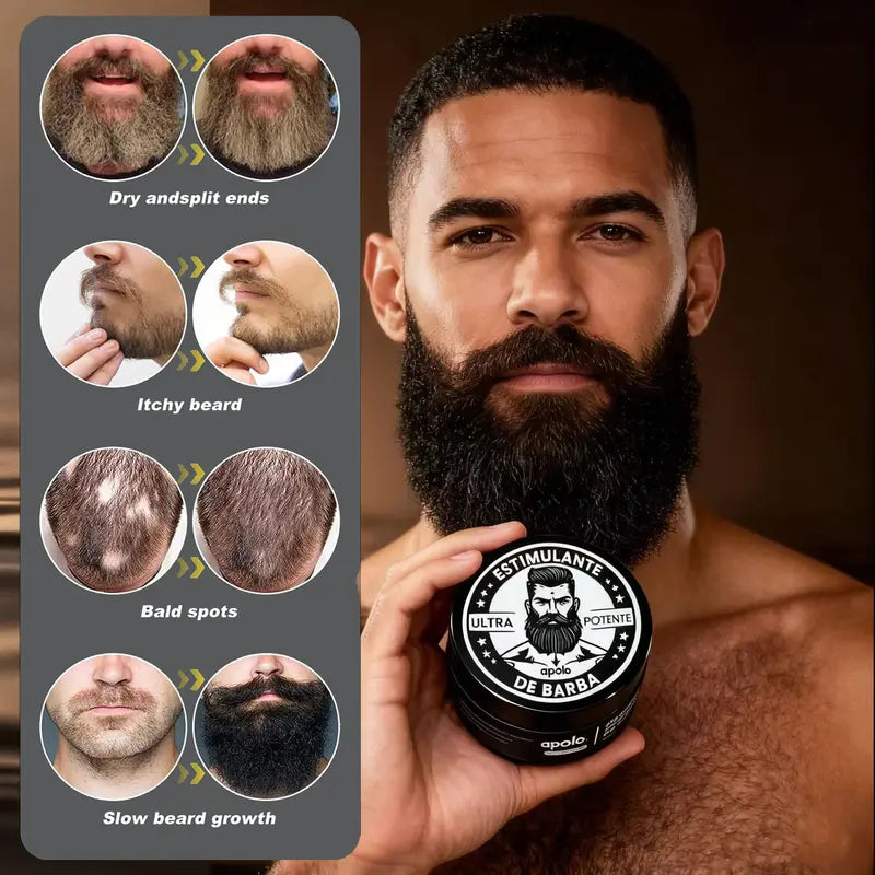 Ultra Potente Minoxidil Beard Growth Cream