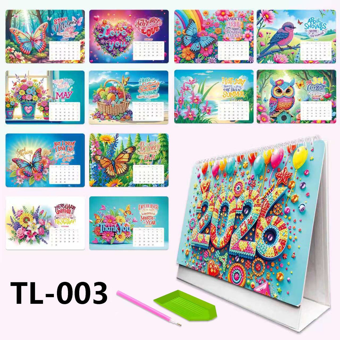 DIY Diamond Art Calendar