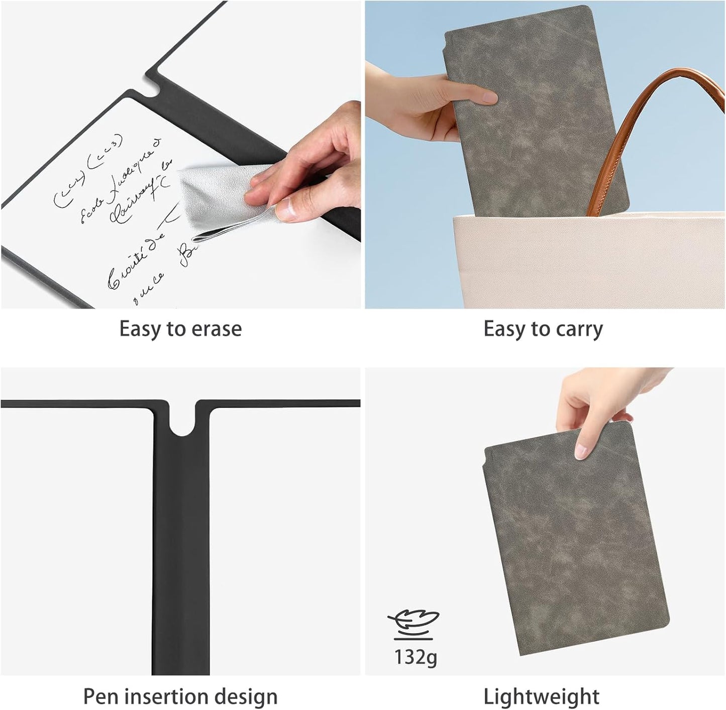 Reusable Whiteboard Notebook