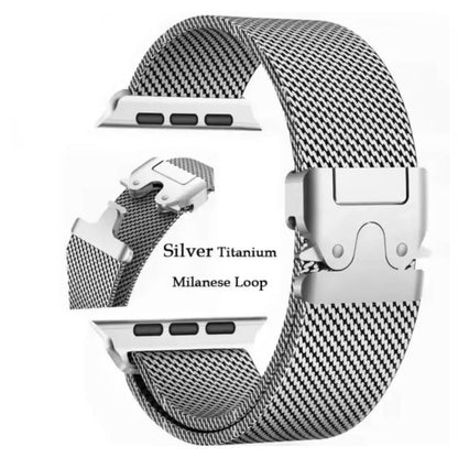 2026 Titanium Milanese Suitable forApple Watch Band