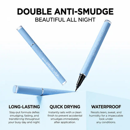 2PCS Long-lasting eyeliner -lightweight, waterproof,vegan,cruelty-free
