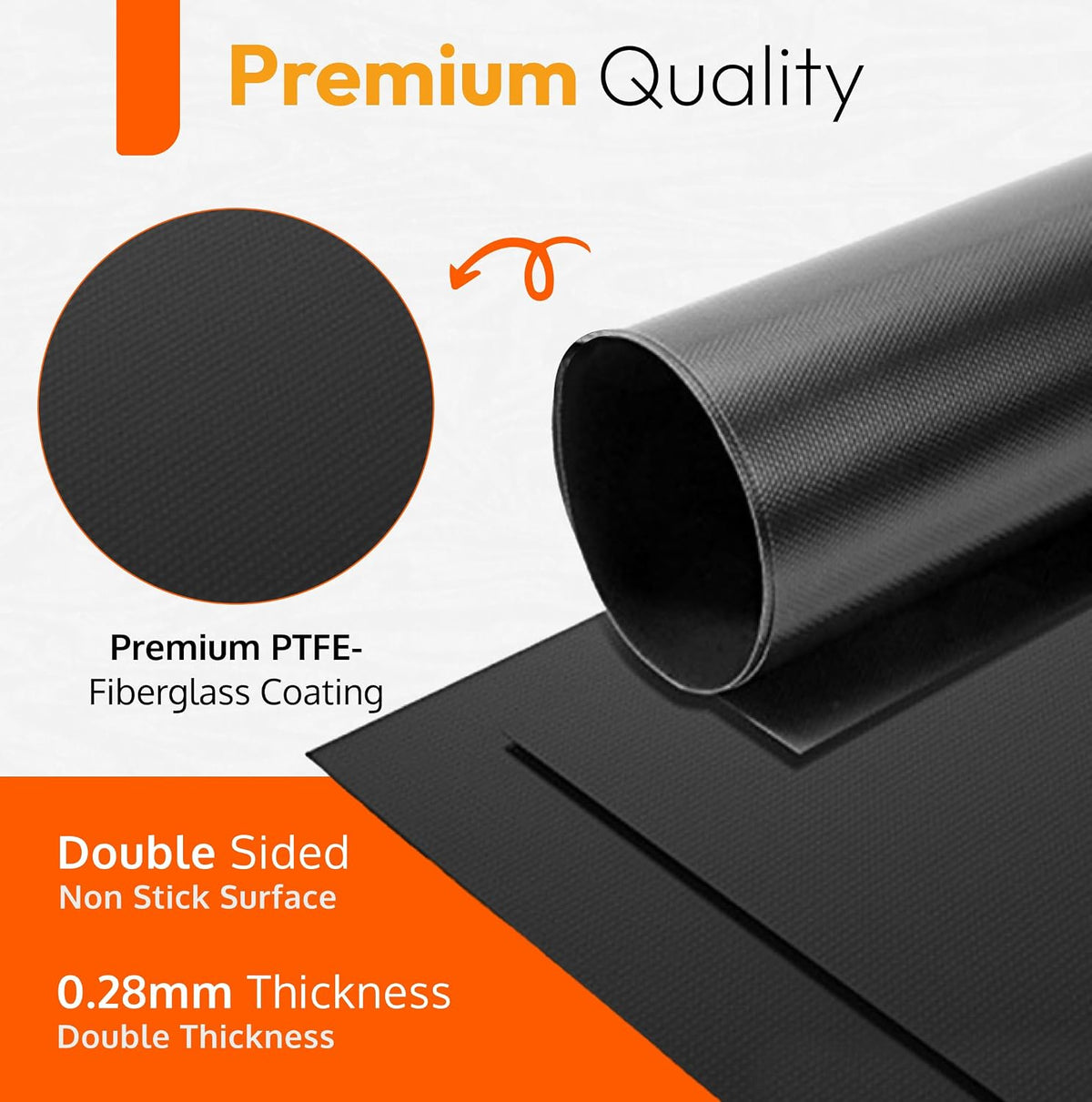 4-Pcs of Thick Oven Liners for Oven Bottom