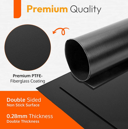 4-Pcs of Thick Oven Liners for Oven Bottom