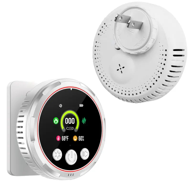 Smart Portable Detector with Temperature Humidity Monitoring