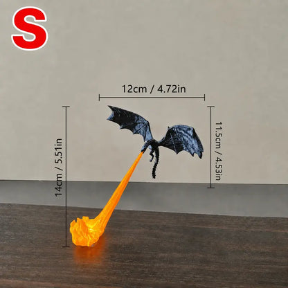 Mysterious Dragon Bookshelf Decoration