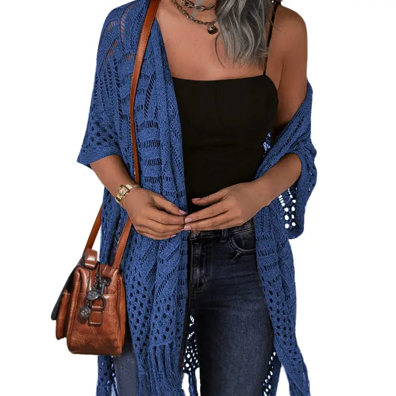 Women's Stylish Loose-Fit Knitted Cardigan