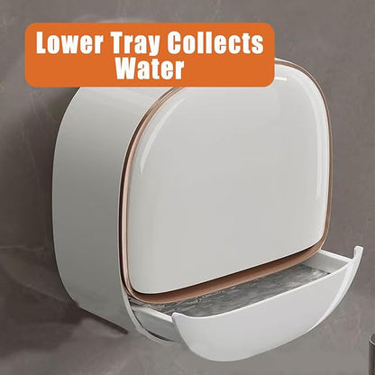 Adhesive Soap Holder for Shower Wall with Drainage Box