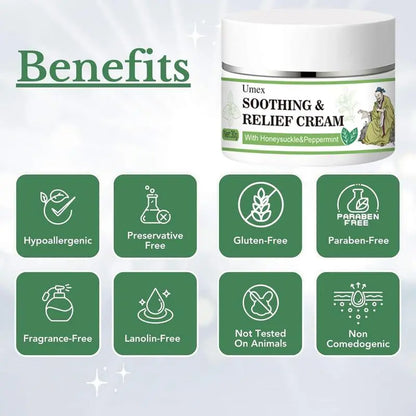All-Natural Plant-Based Herbal Relief Cream–Soothe & Relieve Itching
