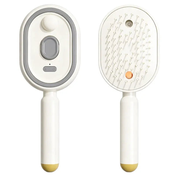 Electric Spray Air Cushion Massage Comb | Self-Cleaning Anti-Tangle