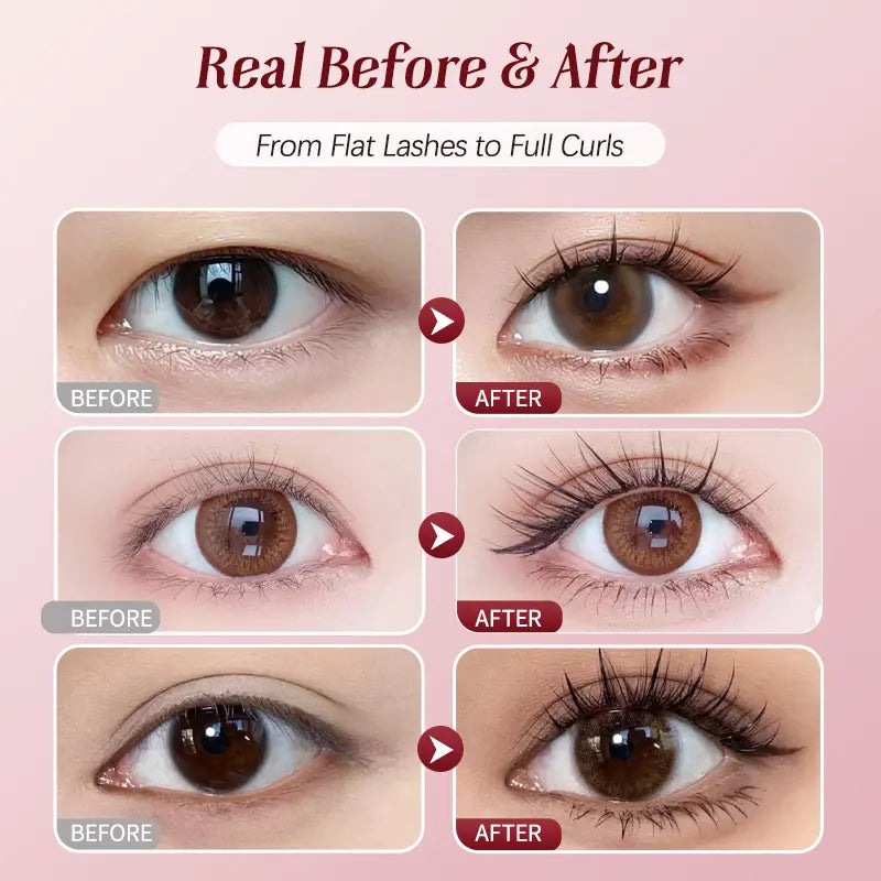 2PCS Dual-Ended 2-in-1 Glycerin-Infused Mascara for Adults