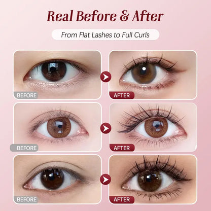 2PCS Dual-Ended 2-in-1 Glycerin-Infused Mascara for Adults