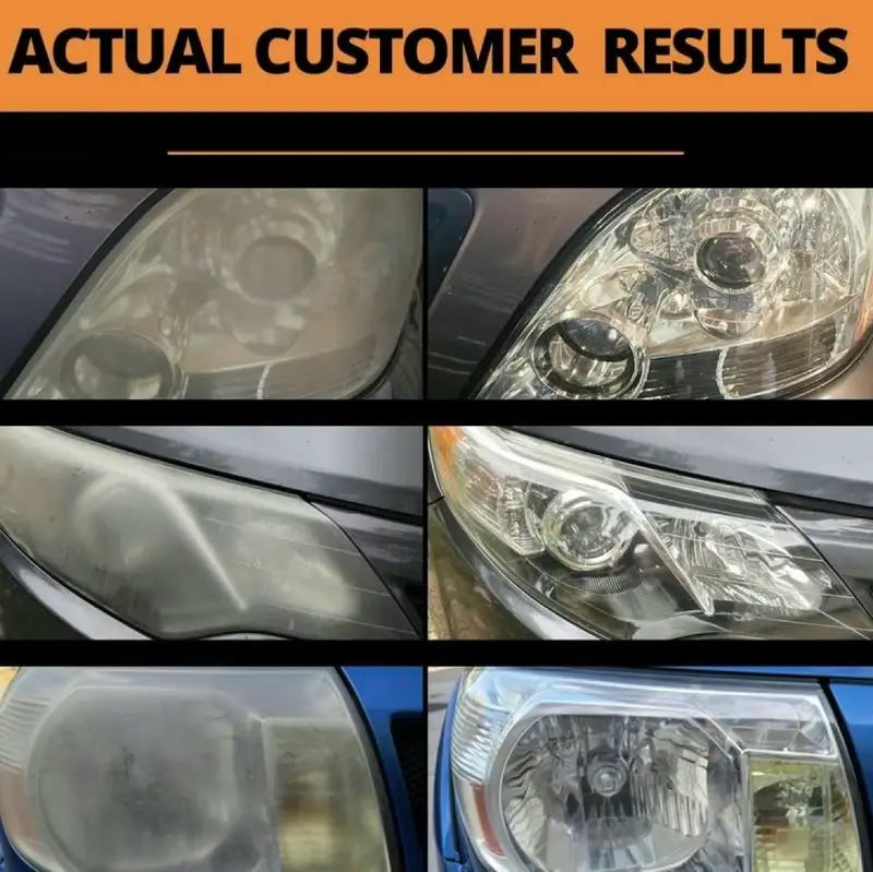 No Polishing,Atomization Cleaning,Car Headlight Renovation Repair Liquid,Car light Crystal Plating Liquid yellowing