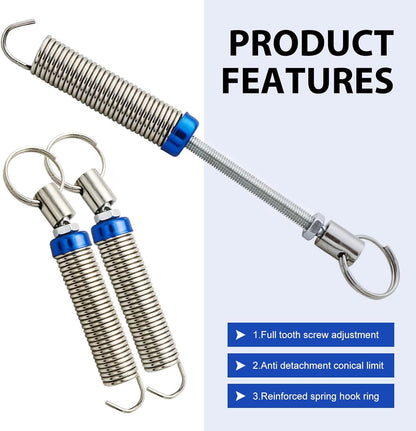 2 PCS Car Trunk Lid Metal Spring, Stainless Steel Automatic Lifting Spring Device