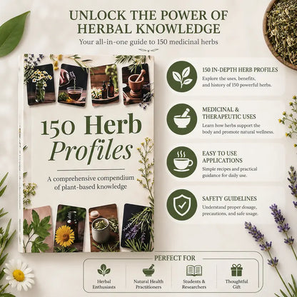 150 Herb Profiles Herbal Medicine Reference Softcover Book