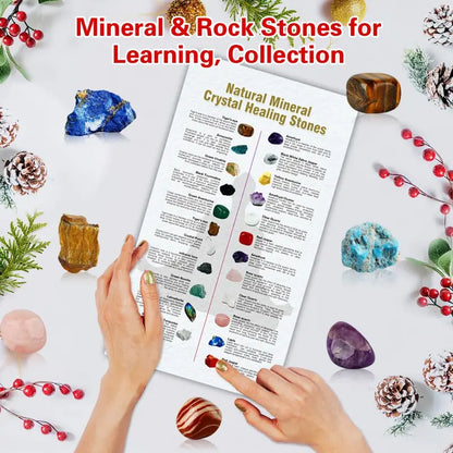 2026 Advent Calendar: Crystals and Healing Stones Christmas Countdown Calendar