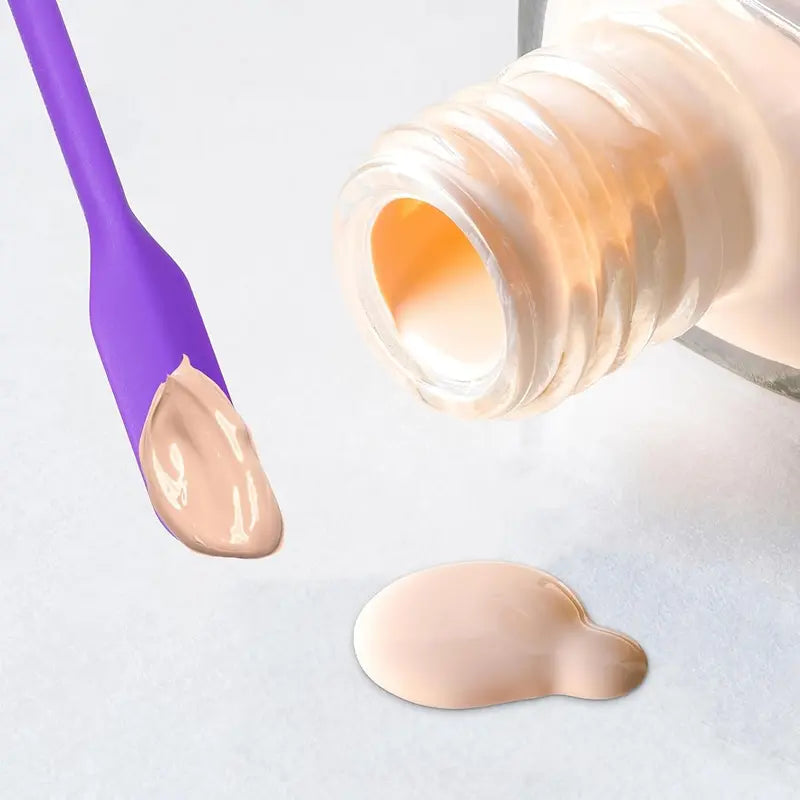 6PCS Silicone cosmetic spatula