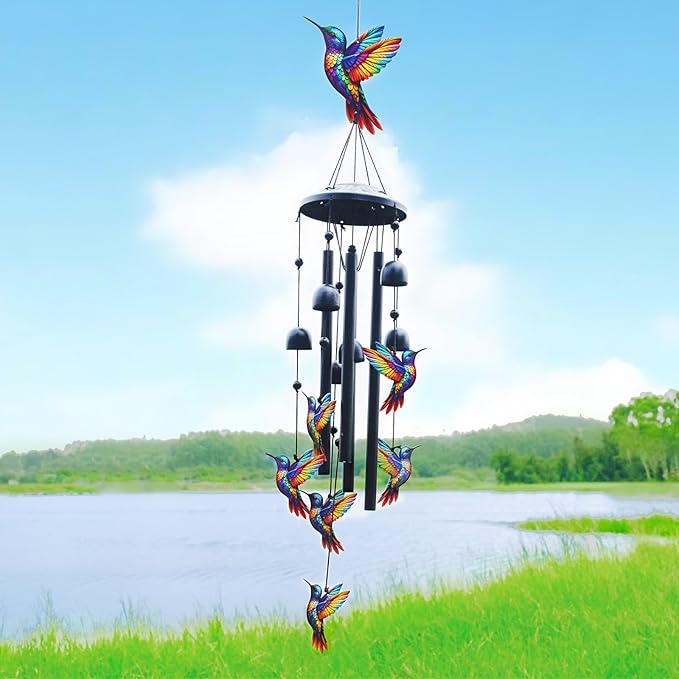 Hummingbird Wind Chimes for Outside