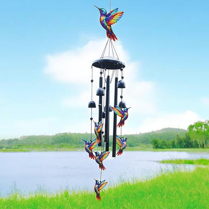 Hummingbird Wind Chimes for Outside