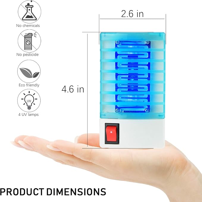 2PCS Plug-in insect and fly killer