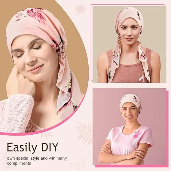 4PCS Women's Headscarf Cap