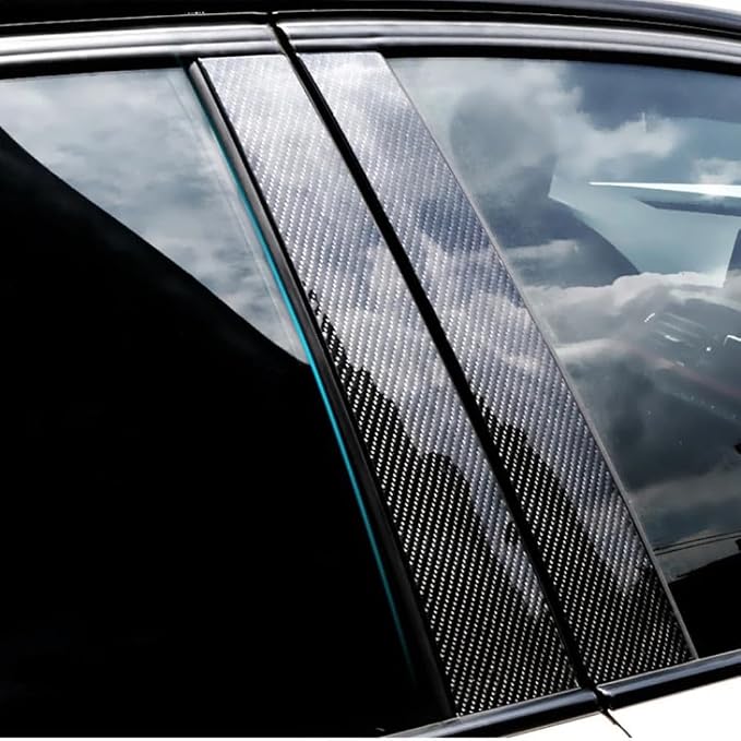 33ft Car 3D Carbon Fiber Vinyl Tape, Anti-Scratch Self Adhesive Door Entry Guards Vinyl Overlay Wrap Roll