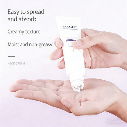 Niacinamide Neck Cream: Roller-Ball Massager for Lifting, Moisturizing, and Reducing Neck Lines