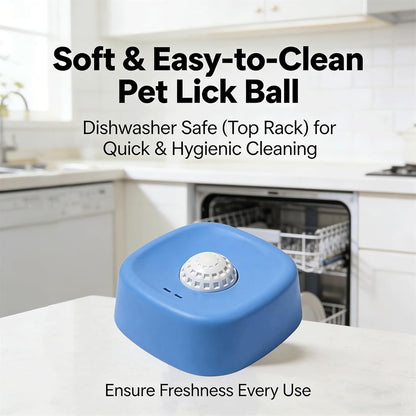 Dog Lick Roll Ball Bowl, Slow Feed Liquid Dog Lick Bowl