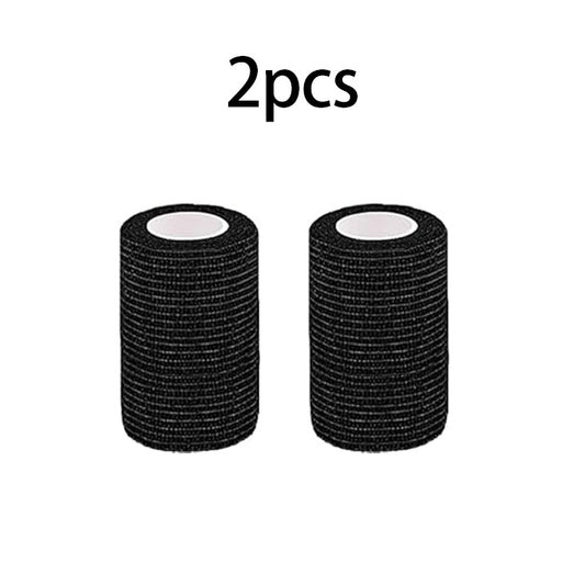 2Rolls 3"x5yd Multi-Colored Elastic Self Adhesive Bandage Wrap for Sports, Wrist, Ankle, Vet Wrap, Grip Tape
