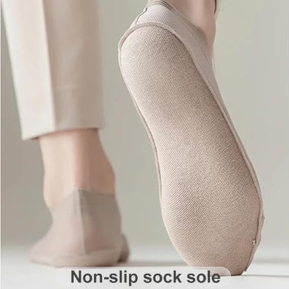 6-Pack Breathable No Show Socks – Lightweight Ice Silk Liner Socks