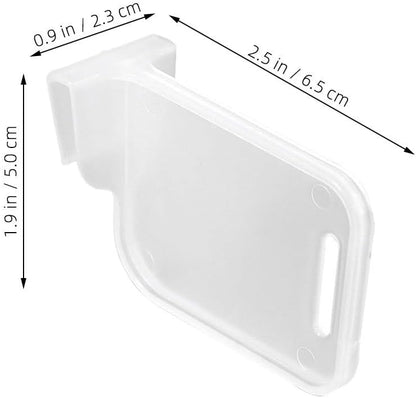10Pcs/set Adjustable Fridge Side Door Dividers Multi-Function Shelf Clips